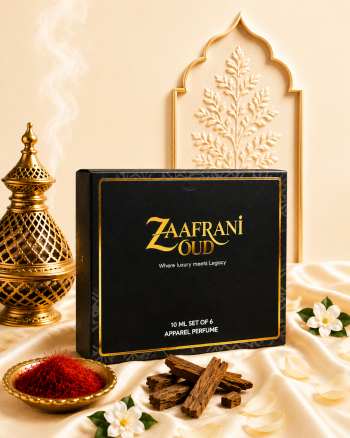 Zaafrani Oud – 10ml Set of 6 Apparel Perfumes
